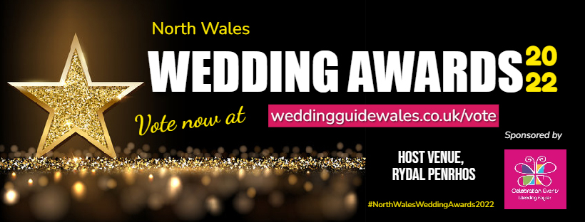 North Wales Wedding Awards 2022 - Vote now at weddingguidewales.co.uk/vote